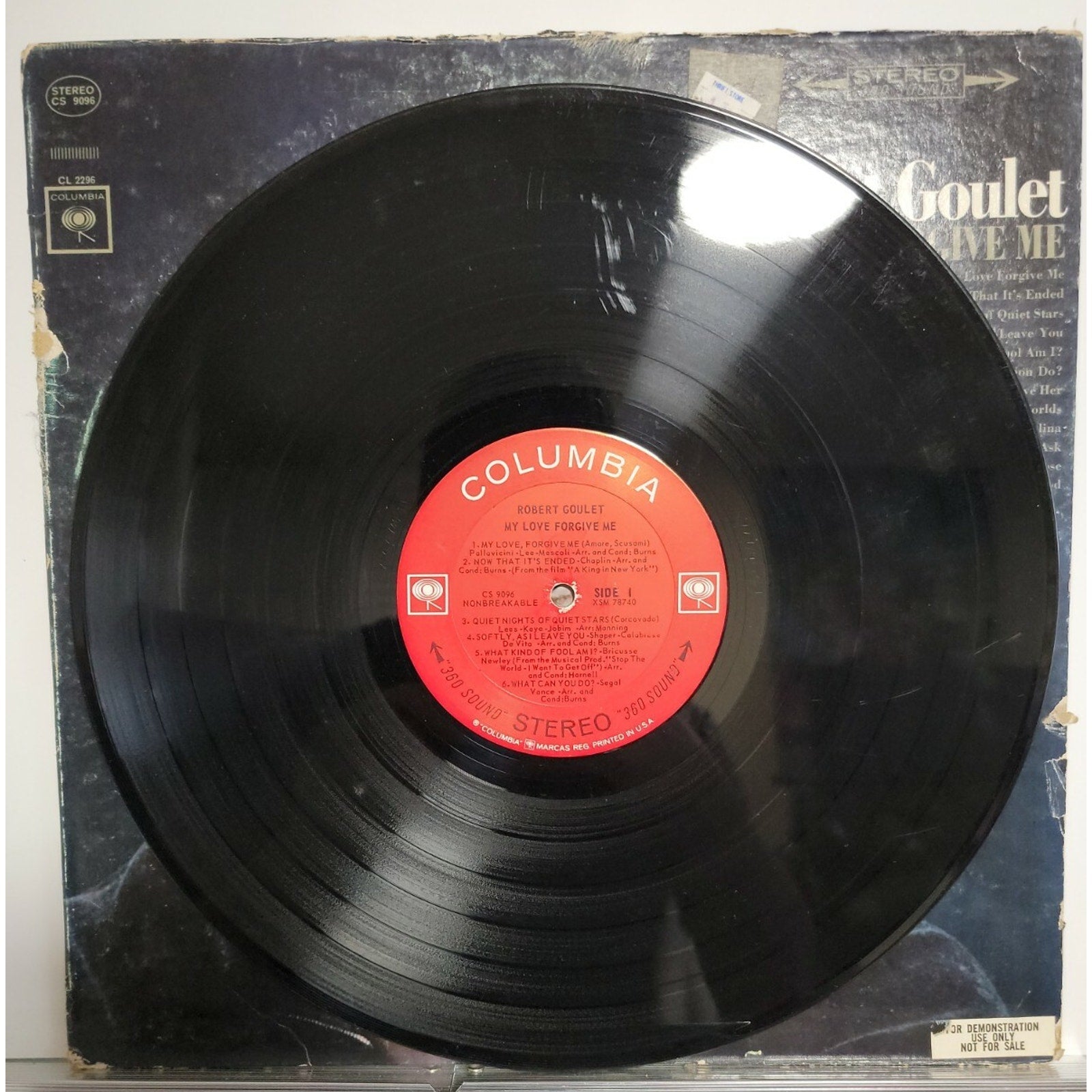 Robert Goulet – My Love Forgive Me (Vinyl)