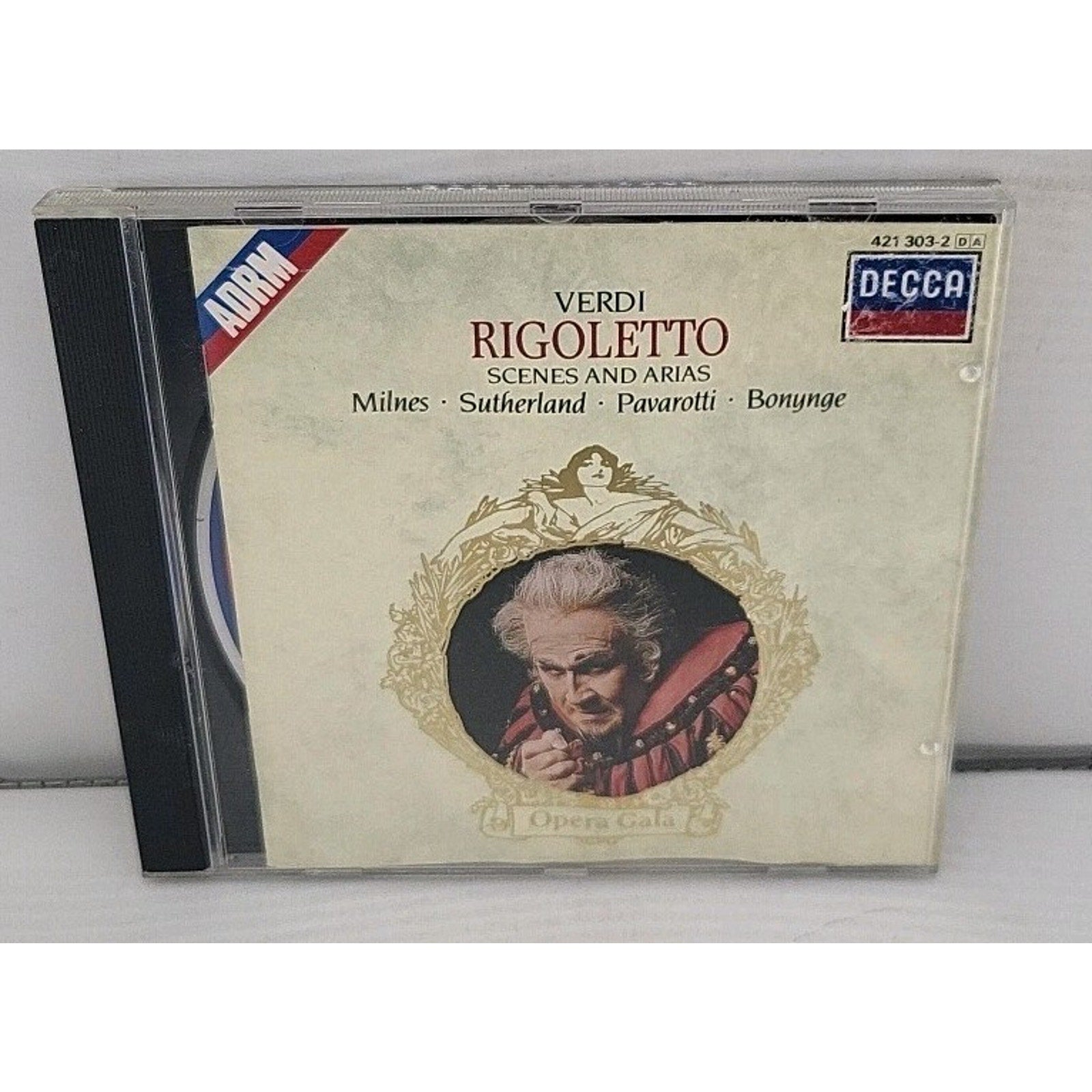 Verdi: Rigoletto - Scenes And Arias Miles • Sutherland• Pavarotti • Bonynge CD