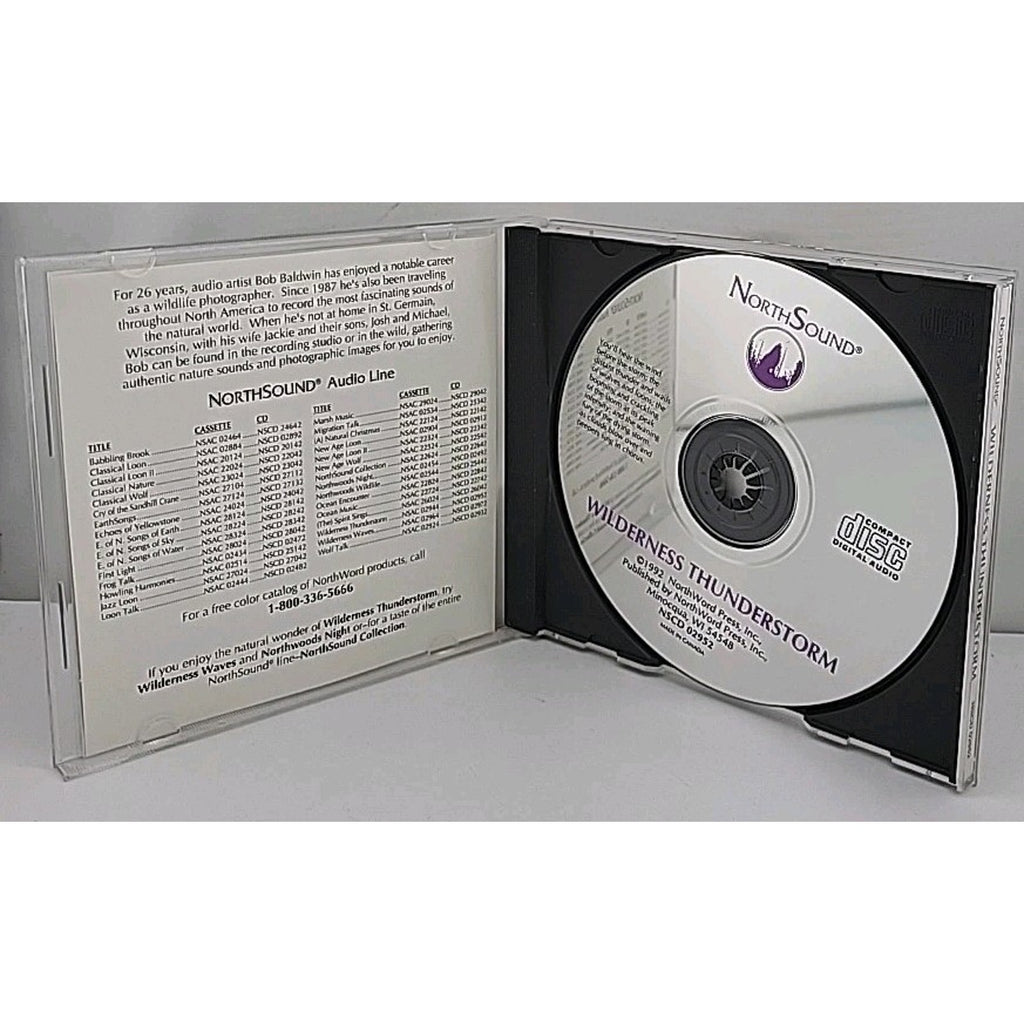 Wilderness Thunderstorm by NorthSound (CD, Mar-2003, Northsound Gift)