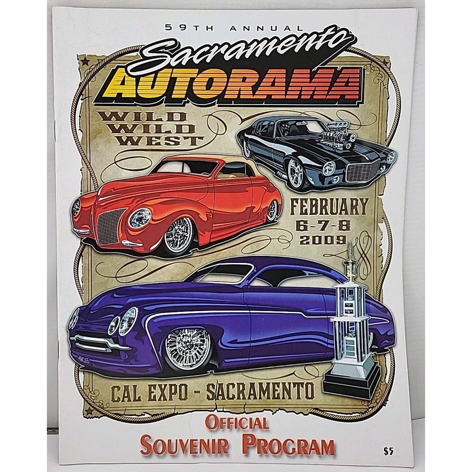 Sacramento Autorama - February 6,7, And 8th - Souvenir Program