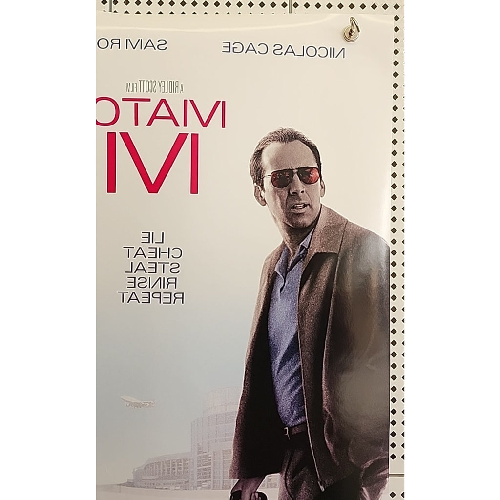 Matchstick Men 27x40 Two Sided Movie Theater Poster