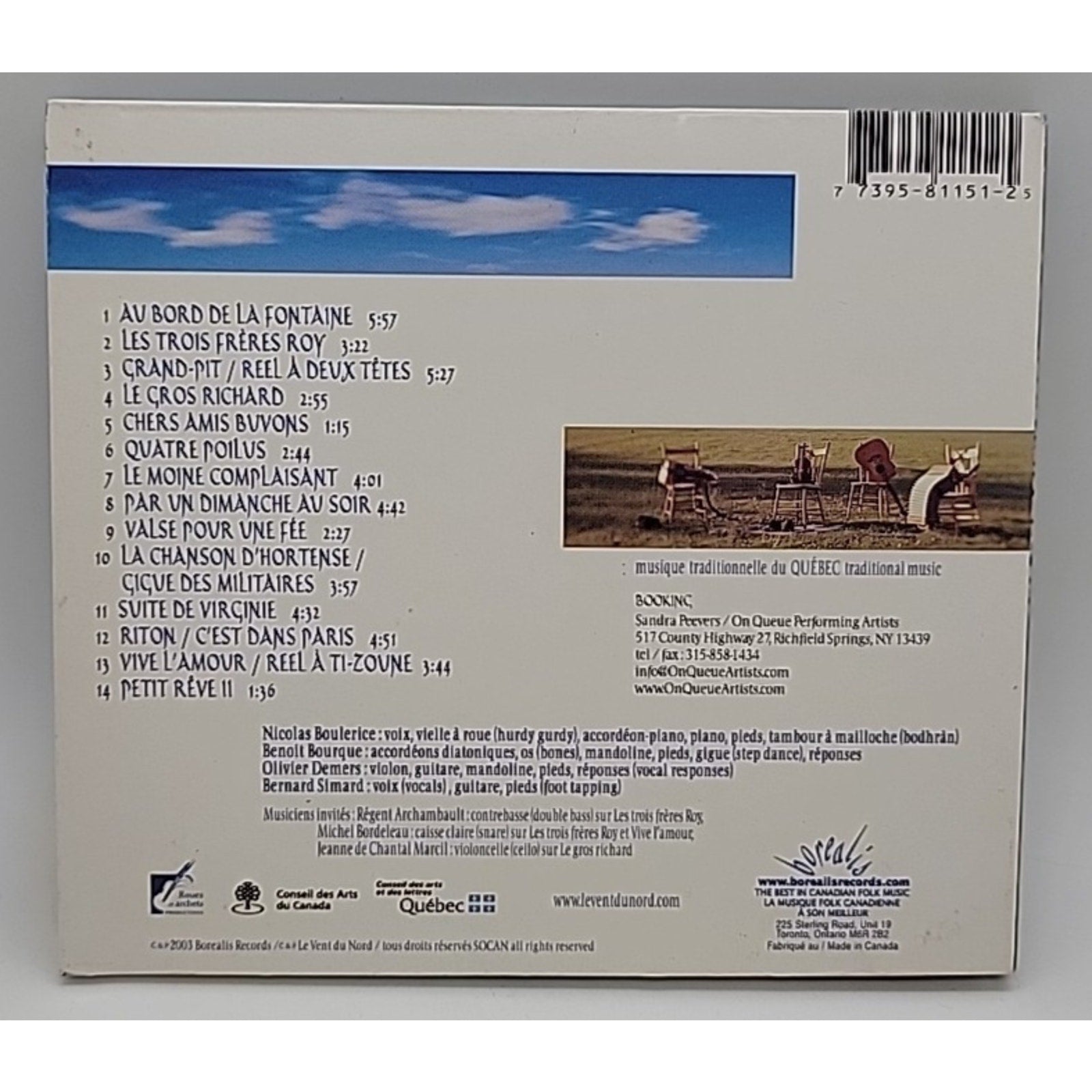 Maudite Mission by Vent Du Nord (CD, 2003)