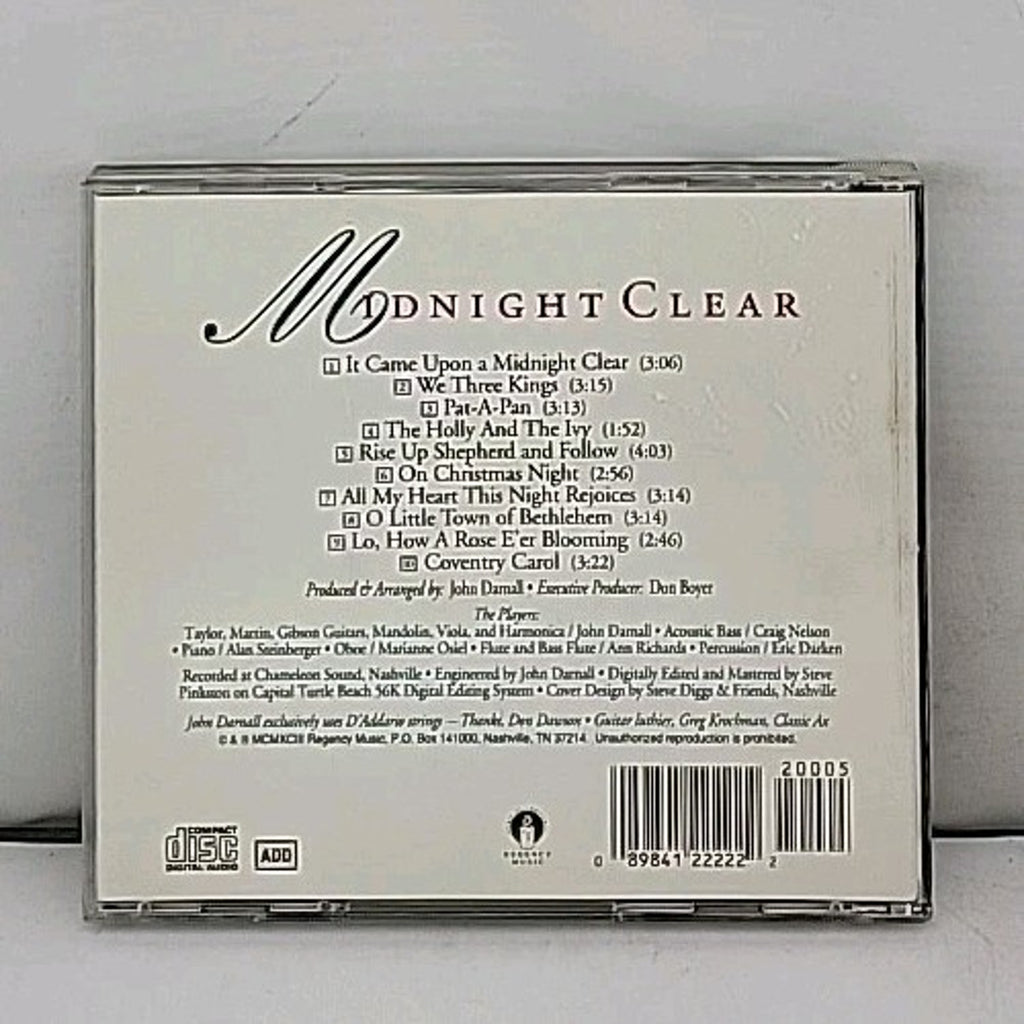 Midnight Clear: An Intimate Acoustic Christmas CD Music Disc W/ Case (1993)