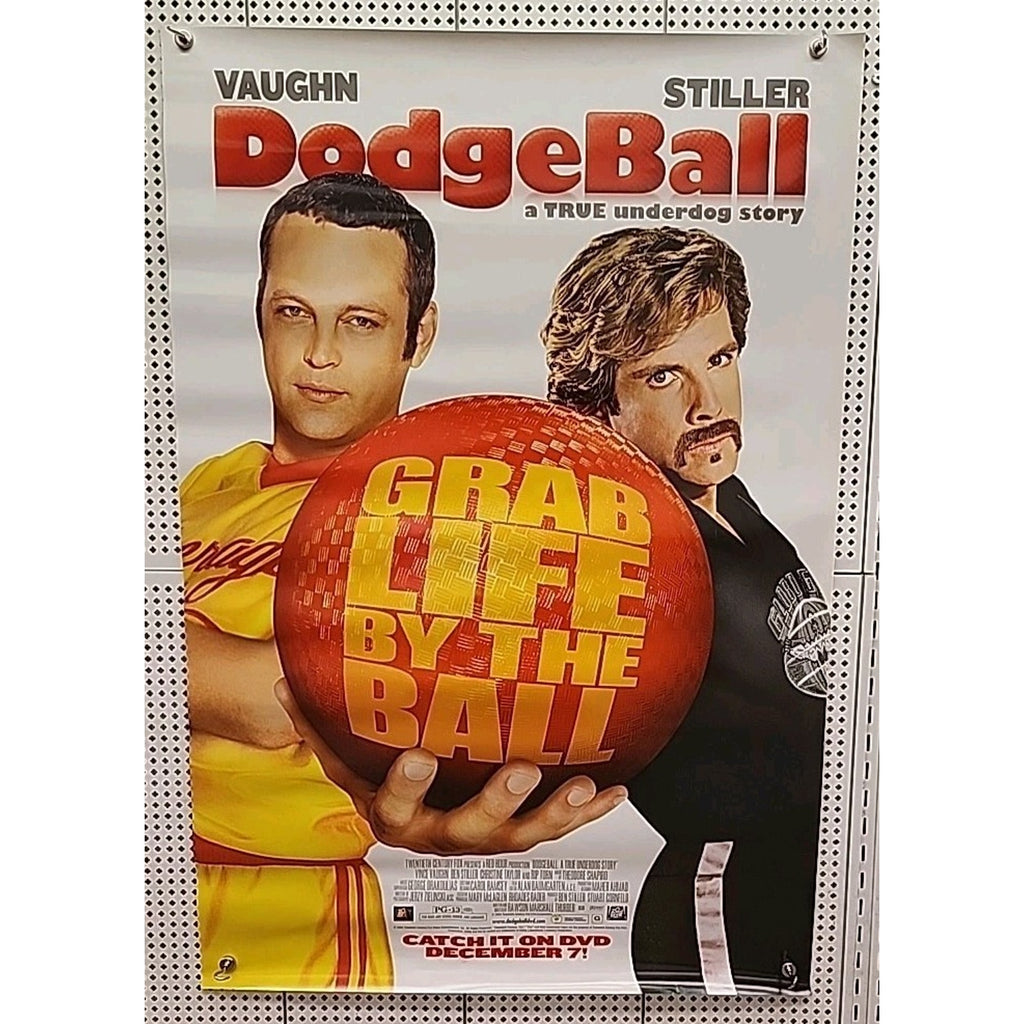 Dodgeball A True Underdog Story Original 2004 Single Sided 27"x40" Movie Poster