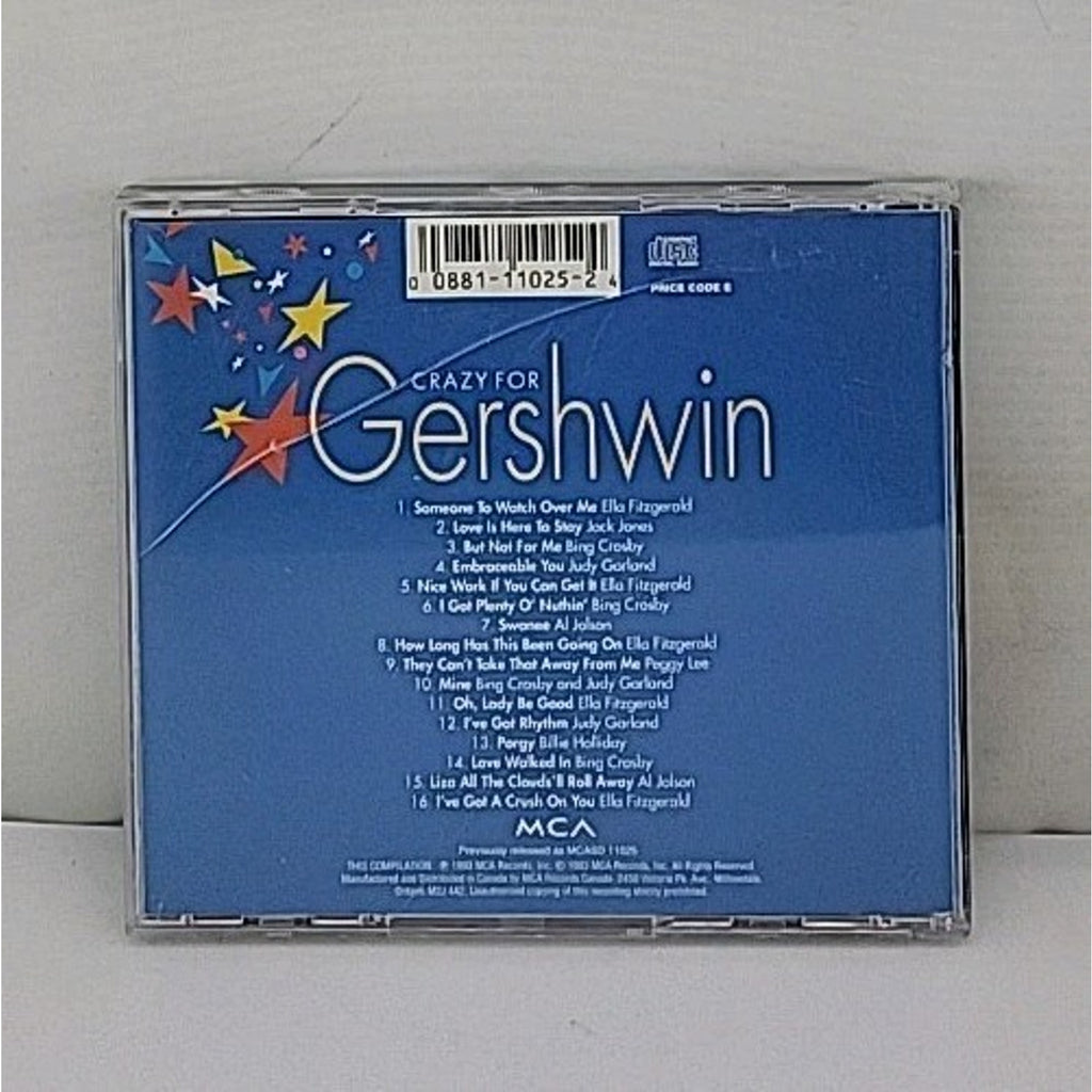 Crazy for Gershwin: 16 Classic Recordings - Audio CD