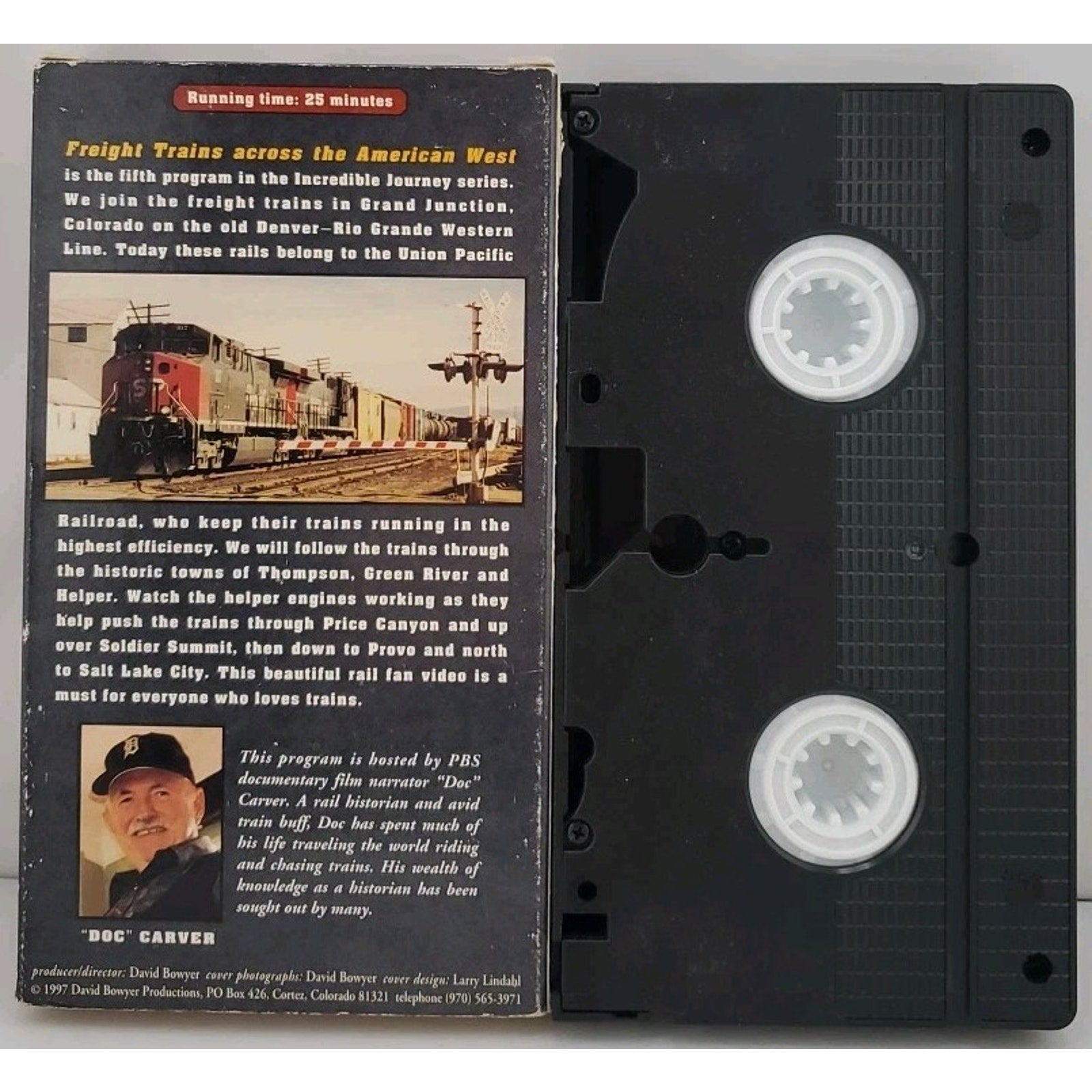 Freight Trains Across The American West VHS - Grand Junction To Salt Lake