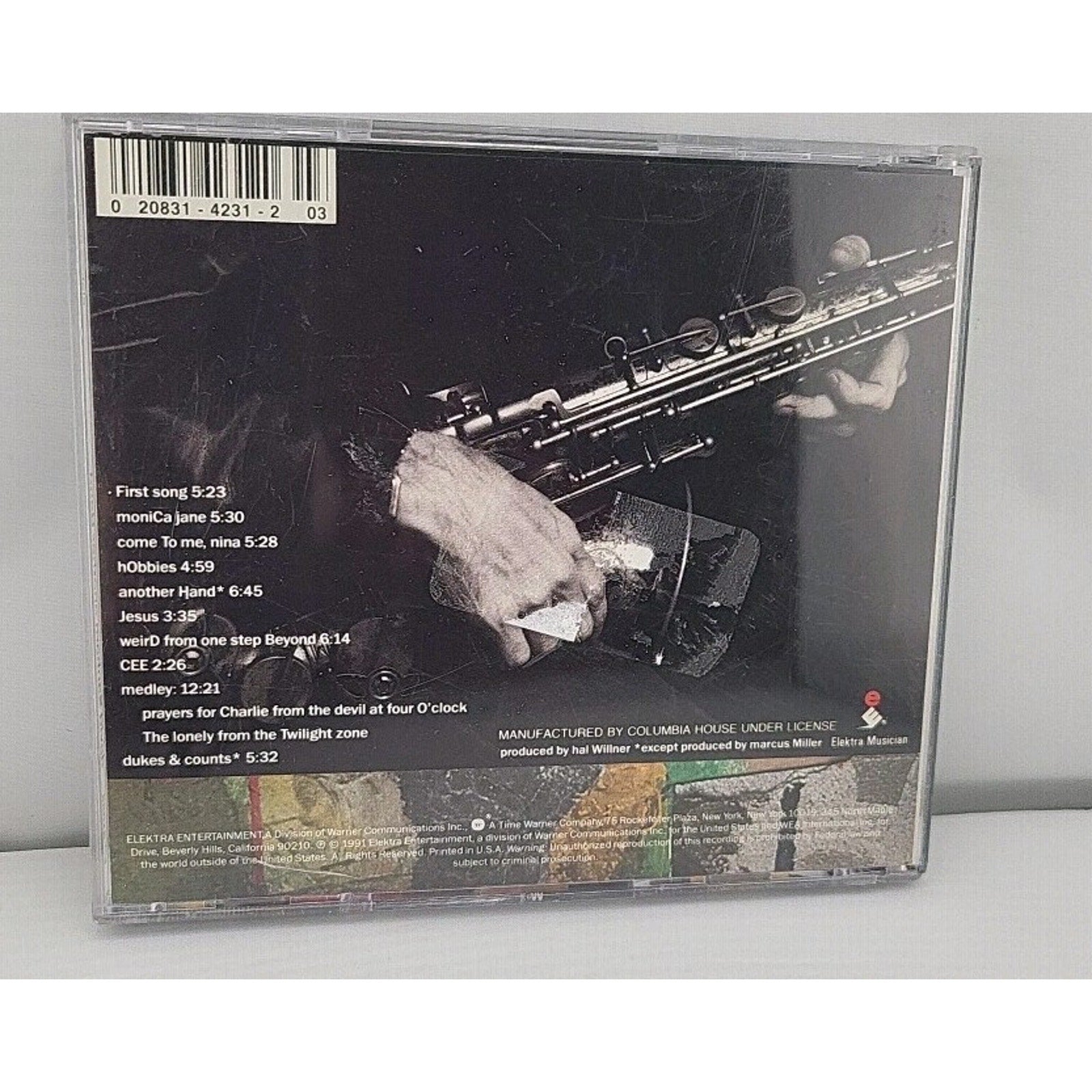 Another Hand By David Sanborn [CD, 1991, Elektra Entertainment]