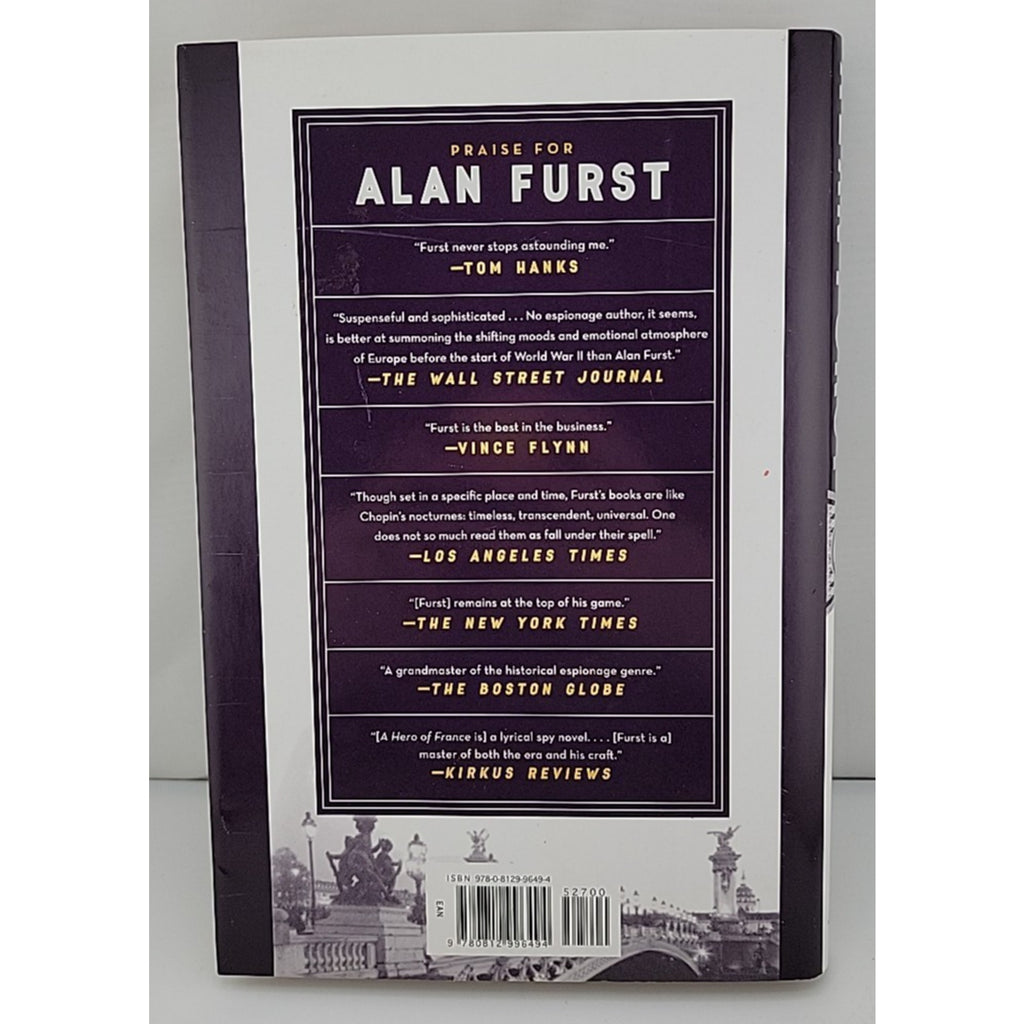 Hero of France by Alan Furst (2016, Hardcover)