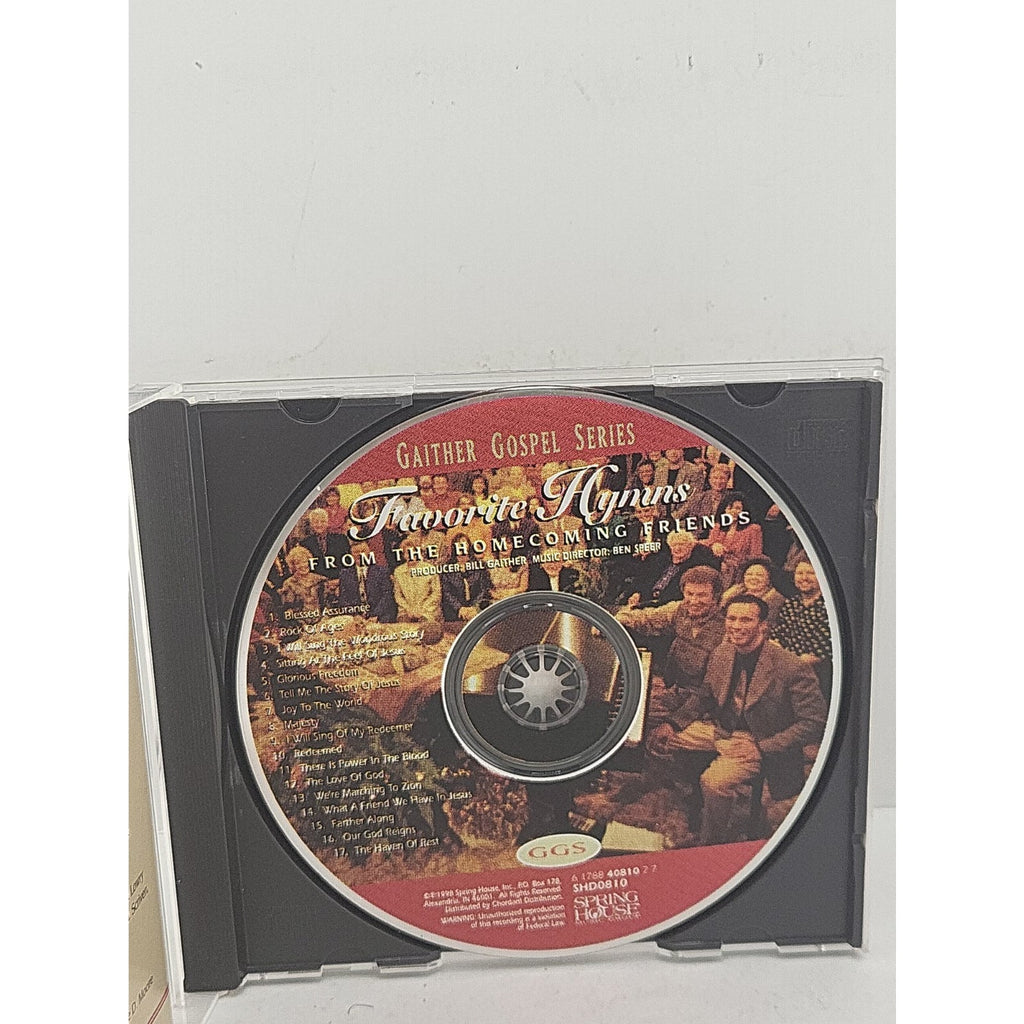 Favorite Hymns by Bill & Gloria Gaither (CD, 1999)