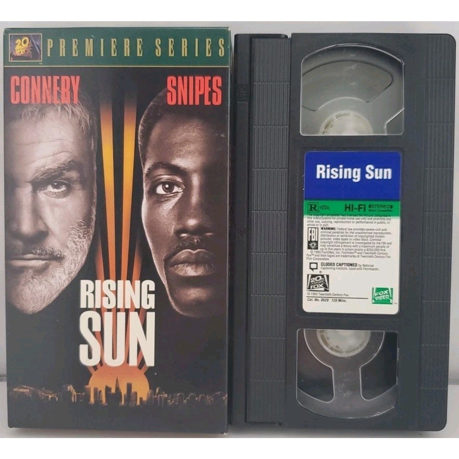 Rising Sun (VHS, 1993) - Premiere Series