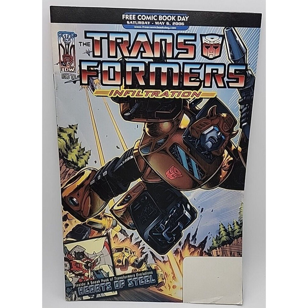 Transformers Infiltration Comic Book Issue #1 IDW Comics 2006