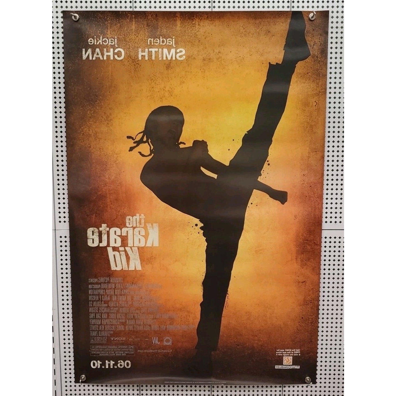 The Karate Kid 2010 Double Sided Original Movie Poster 27" x 40"