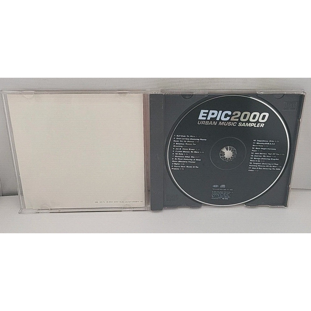 EPIC 2000 Urban Music Sampler Promo CD