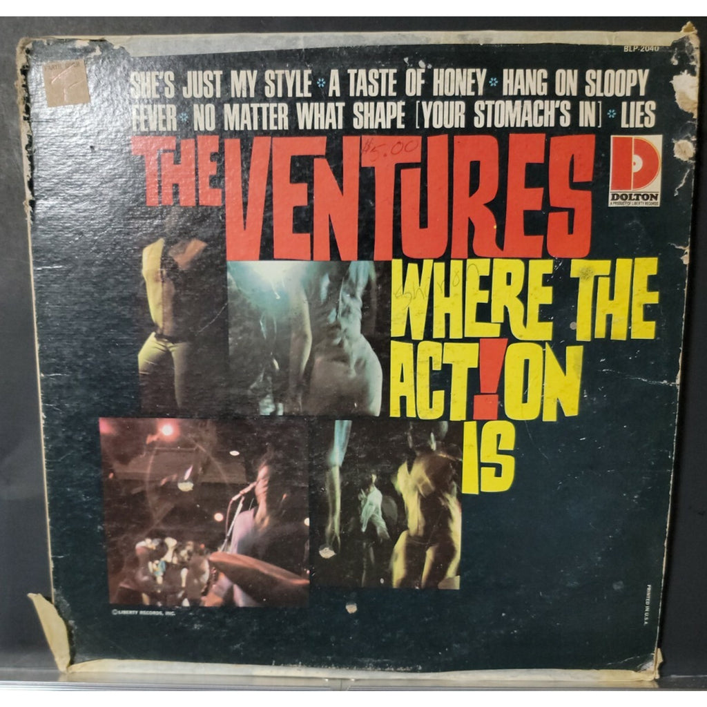The Ventures ‎– Where The Action Is (Vinyl)