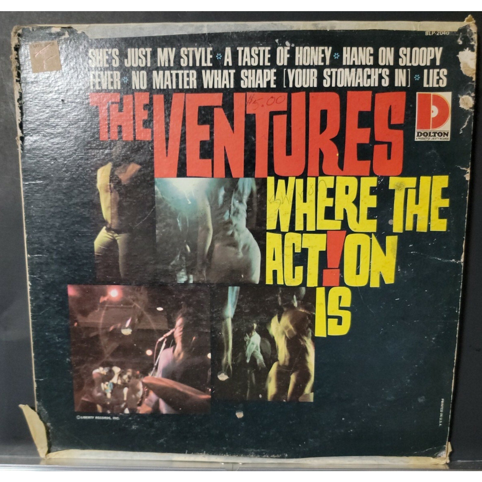 The Ventures ‎– Where The Action Is (Vinyl)