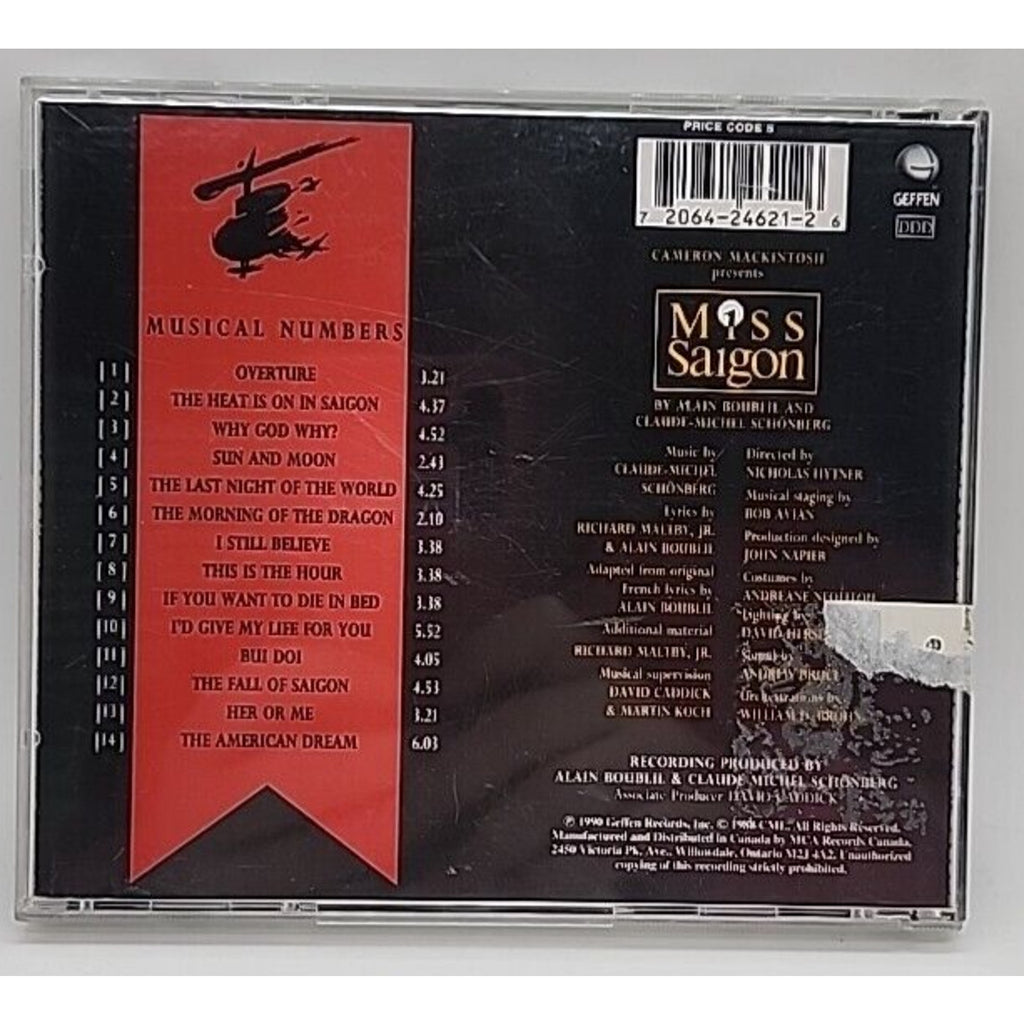 Miss Saigon / London Highlights by London Cast (CD, 1993)