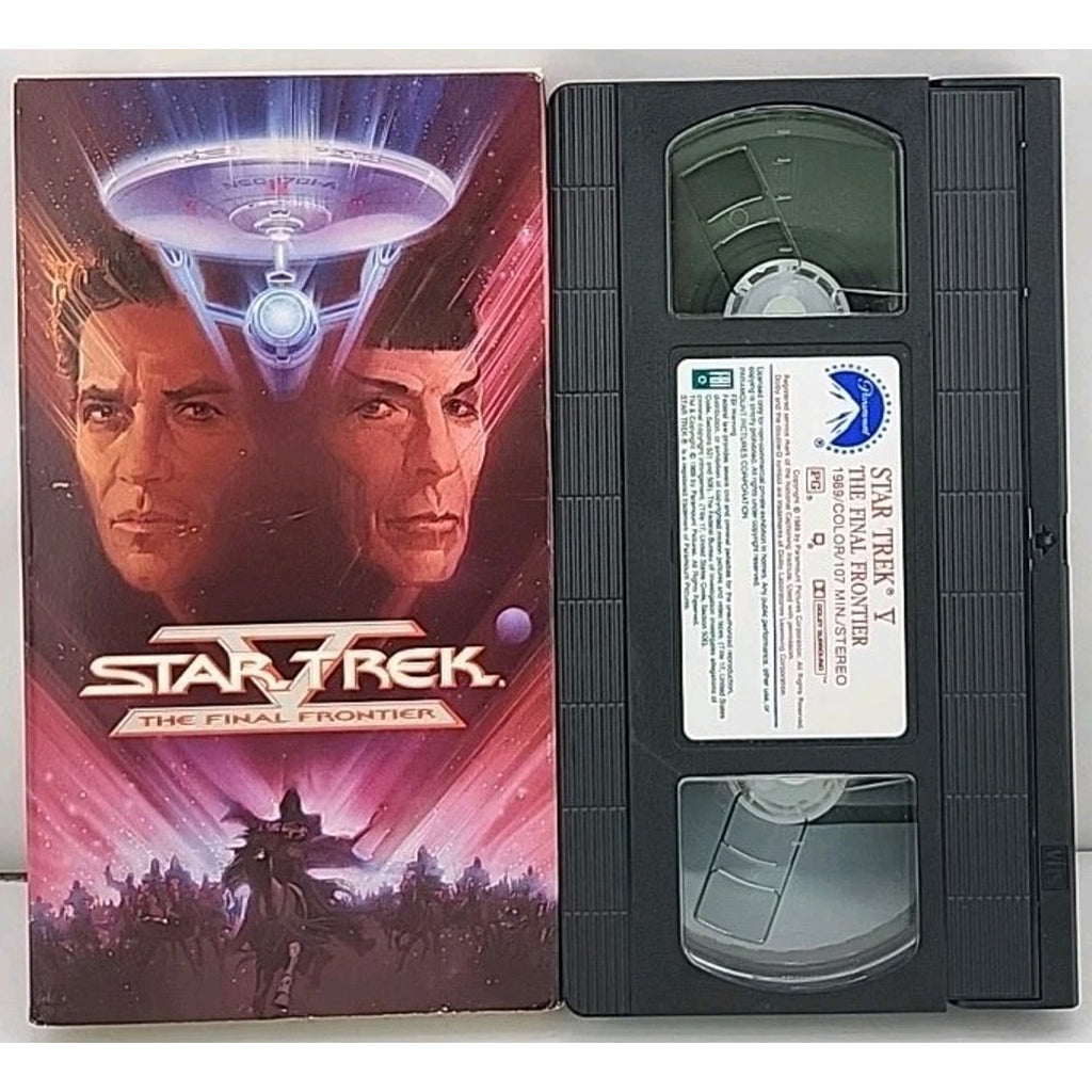 Star Trek V: The Final Frontier (VHS, 1996)