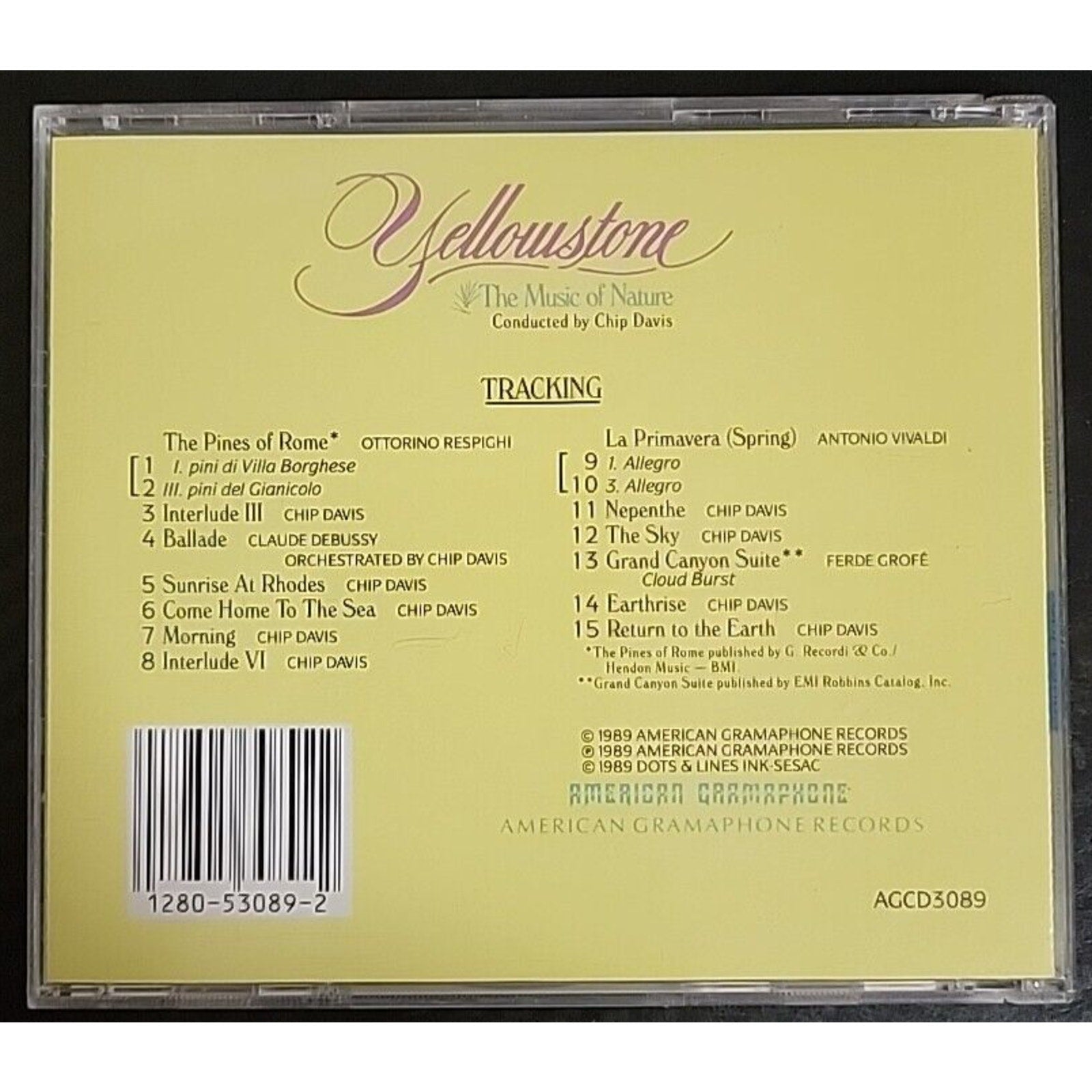Yellowstone by Mannheim Steamroller (CD, 1989)