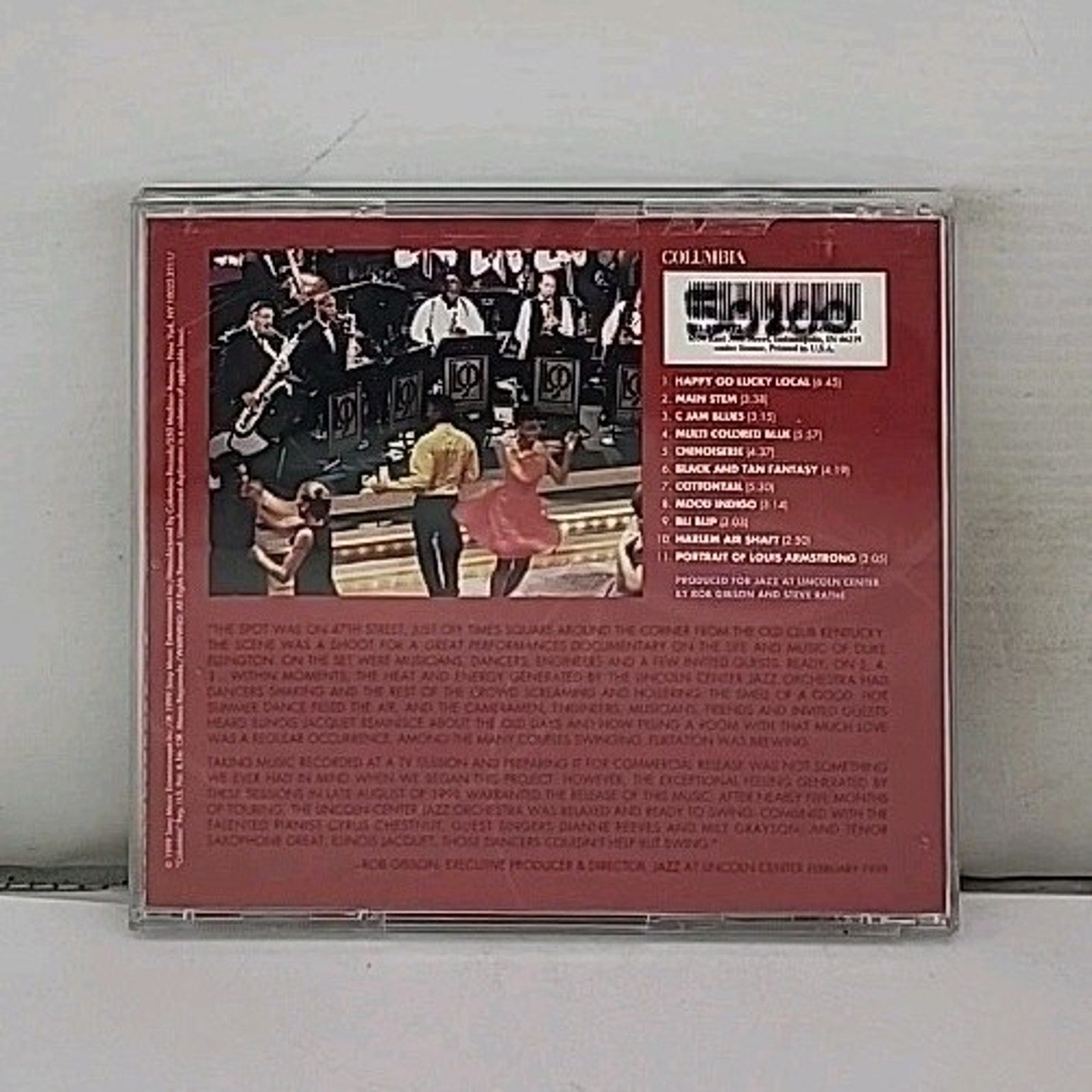 Live in Swing City: Swingin with the Duke by Lincoln Center Jazz Orchestra (CD)
