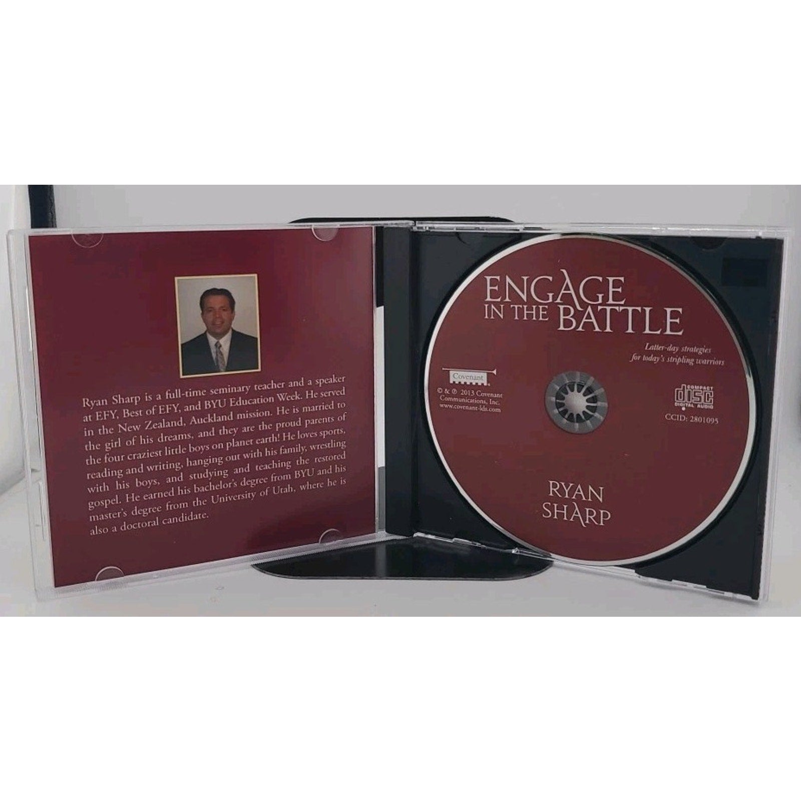 Engage in the Battle by Ryan Sharp (Audiobook) LDS 2013 CD