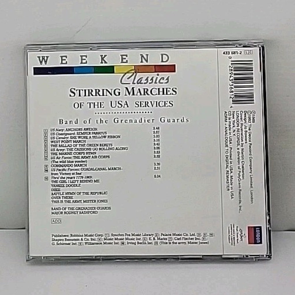 Stirring Marches of the USA Se by Grenadier Guards (CD, 1992)