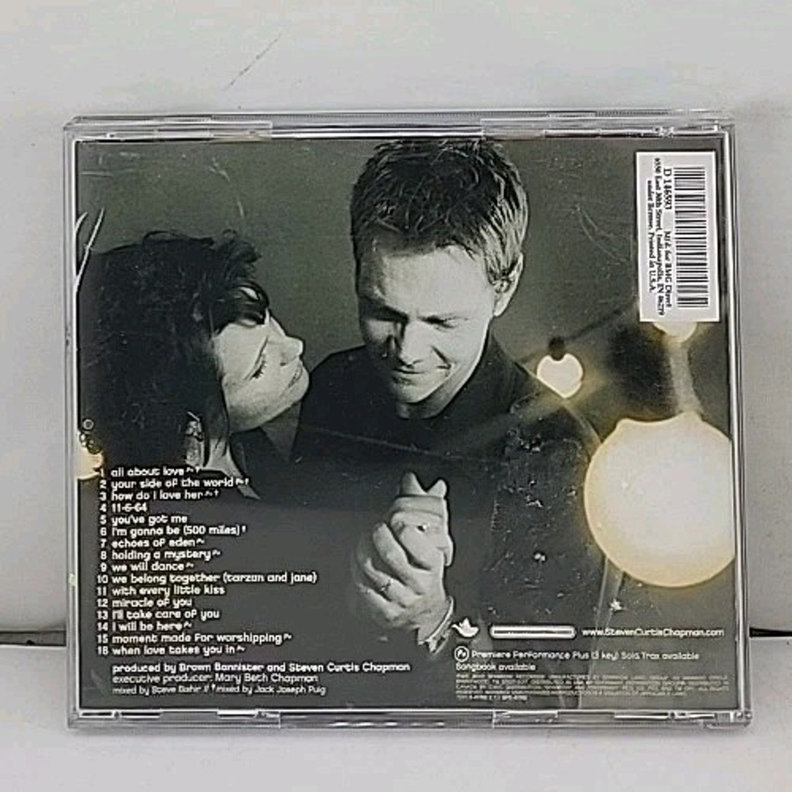 All about Love by Steven Curtis Chapman (CD, 2003)