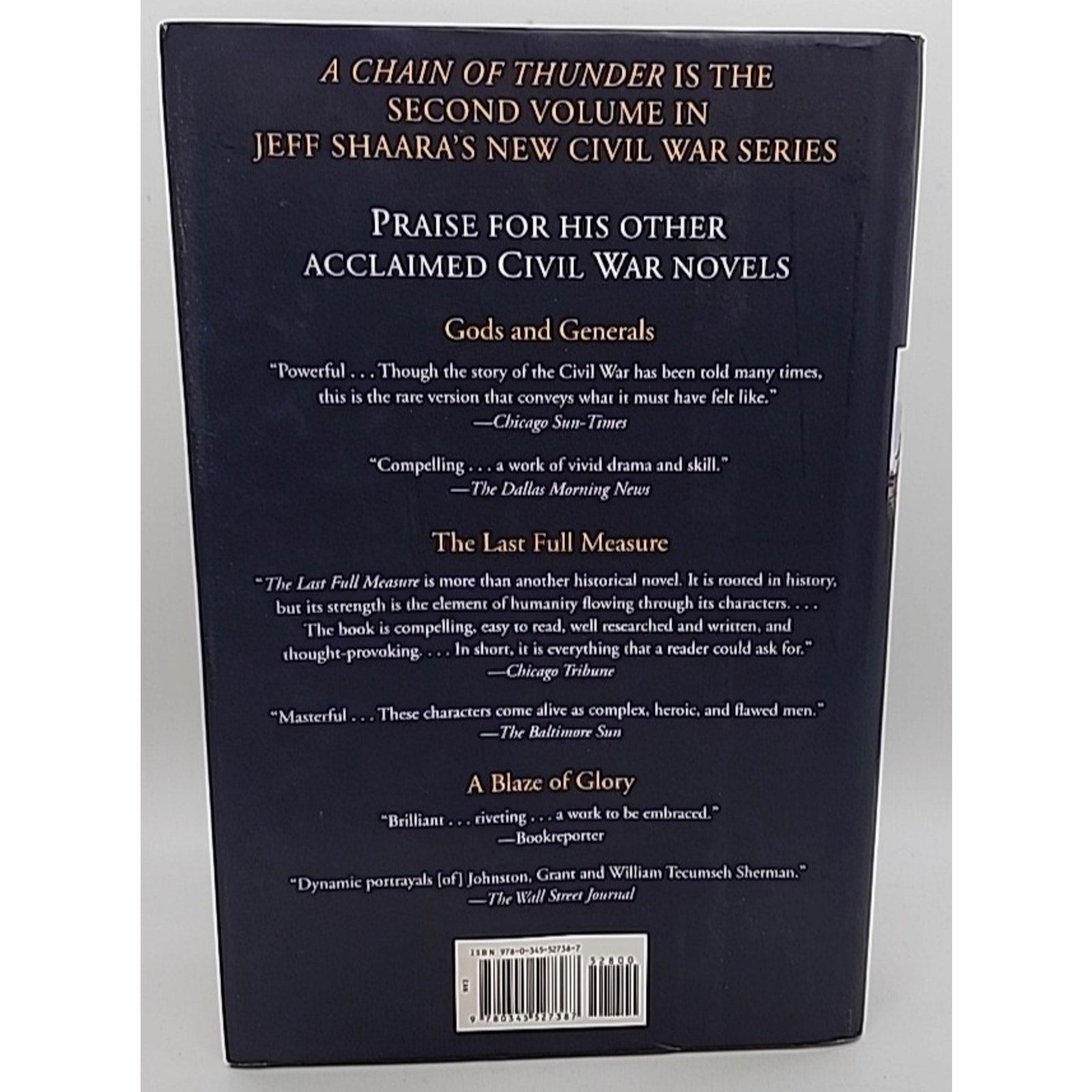 Chain of Thunder : A Novel of the Siege of Vicksburg by Jeff Shaara (2013