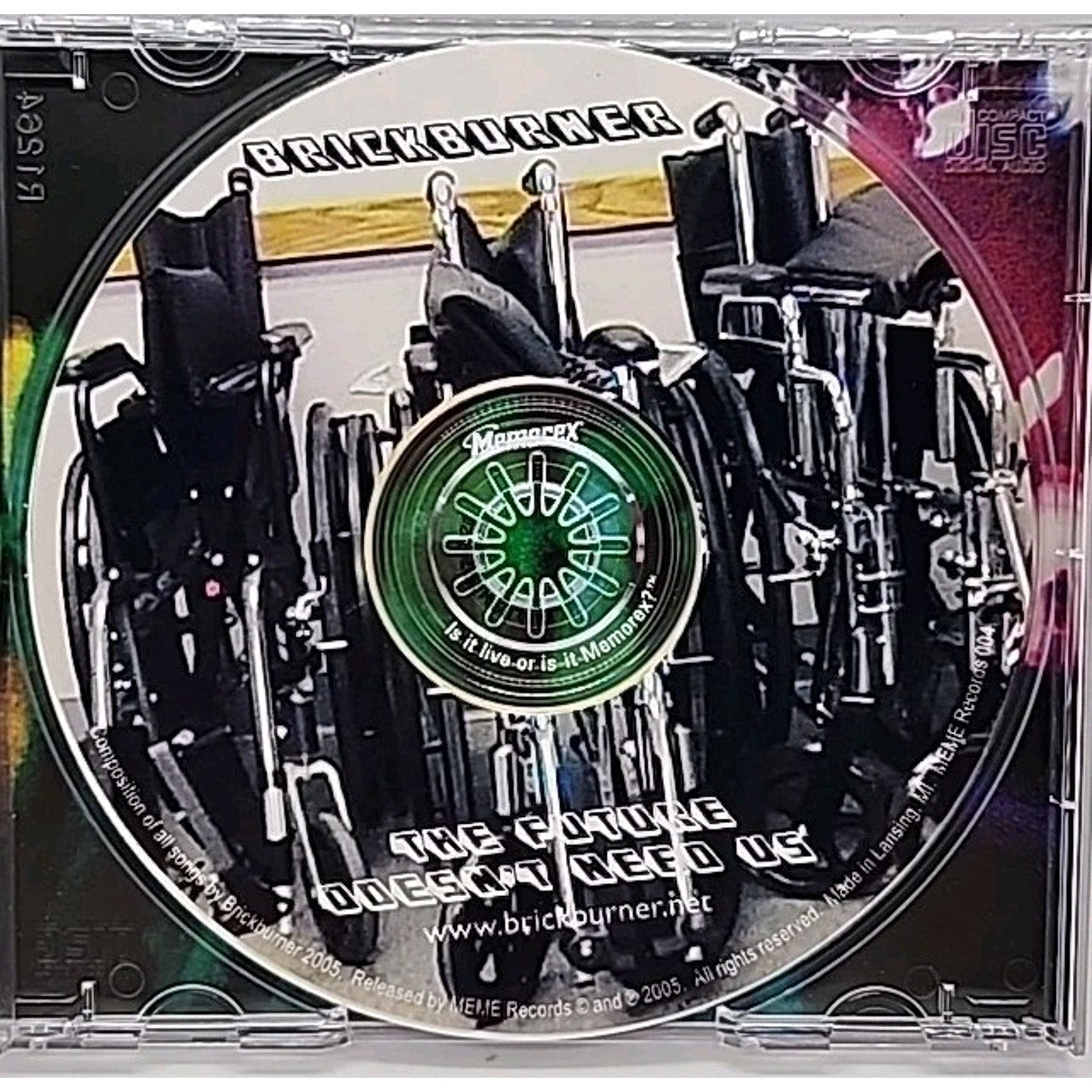 Brickburner The Future Doesn't Need Us (CD)