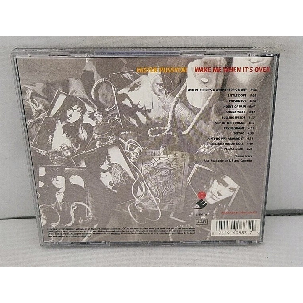 Wake Me When It's over by Faster Pussycat (CD, 1989)