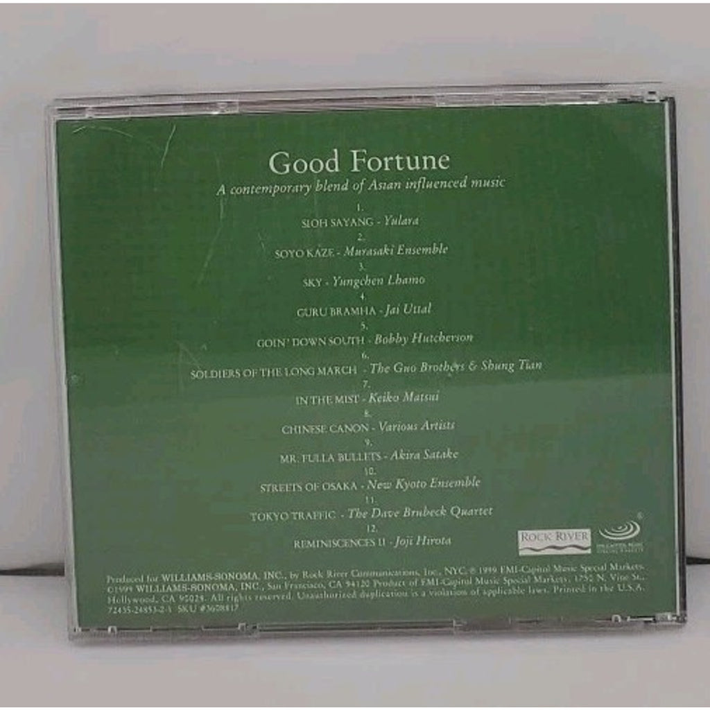 Williams-Sonoma Good Fortune A Contemporary Blend Of Asian Influenced CD