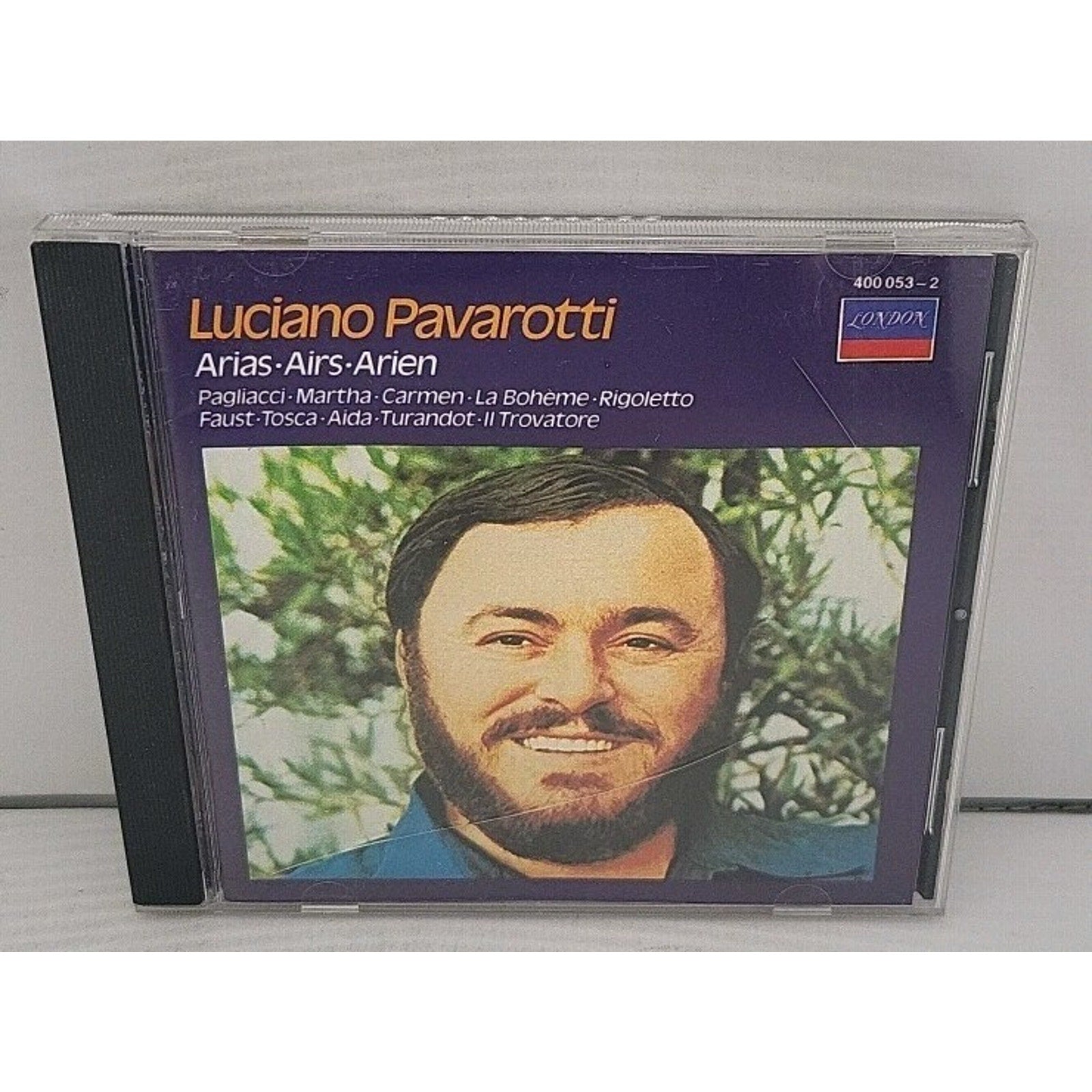 Favorite Tenor Arias by Pavarotti, Luciano (CD, 1990)