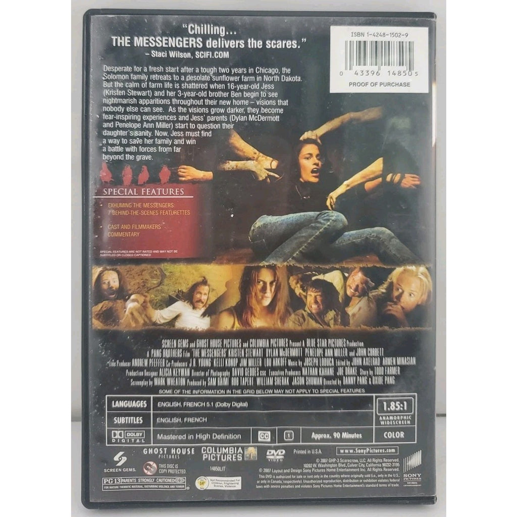 The Messengers (DVD, 2007)
