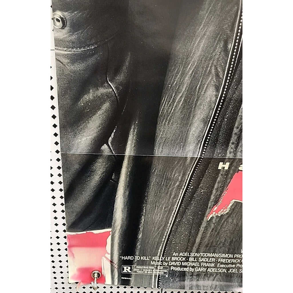 Hard To Kill - Original Movie Poster 27x40 1990 Steven Seagal , Kelly LeBrock