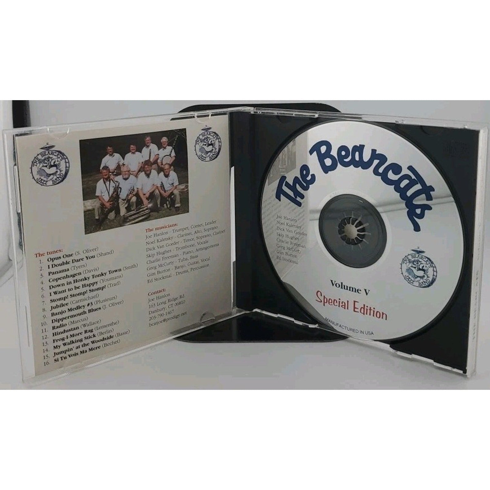 The Bearcats Jazz Band Volume V Special Edition CD