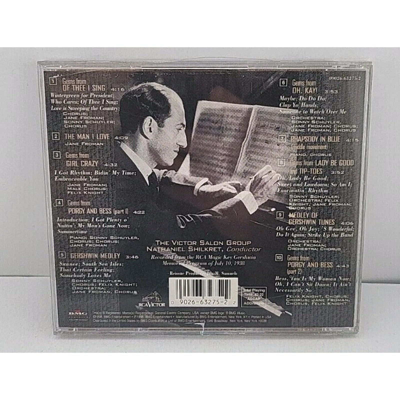 Gems from Gershwin by Various Artists (CD, Oct-1998, RCA Victor)