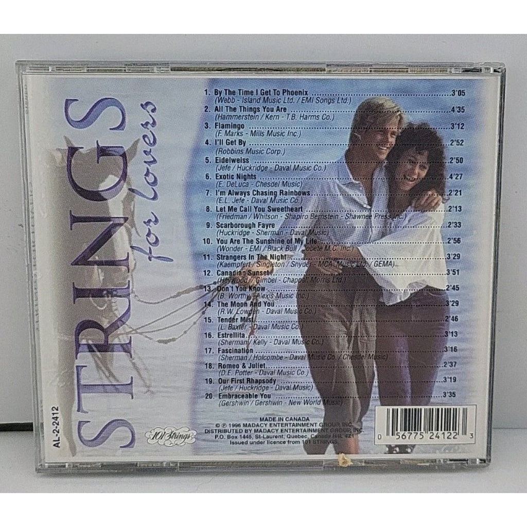 Strings for Lovers by 101 Strings (CD, 1996)