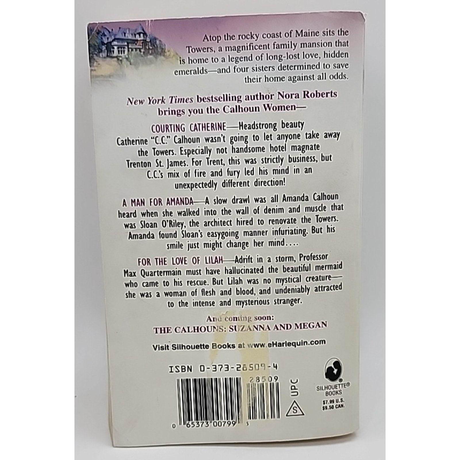 Catherine, Amanda and Lilah by Nora Roberts (2004, Trade Paperback)