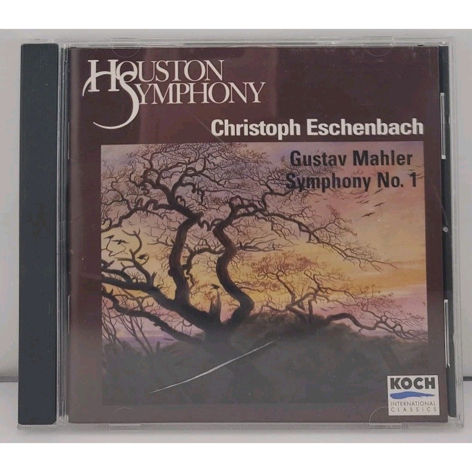 Houston Symphony 1 by Christoph Eschenbach, Gustav. Mahler (CD, 1998)