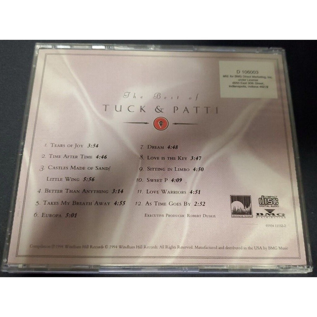 The Best of Tuck & Patti by Tuck & Patti (CD, Oct-1994, Windham Hill Records)