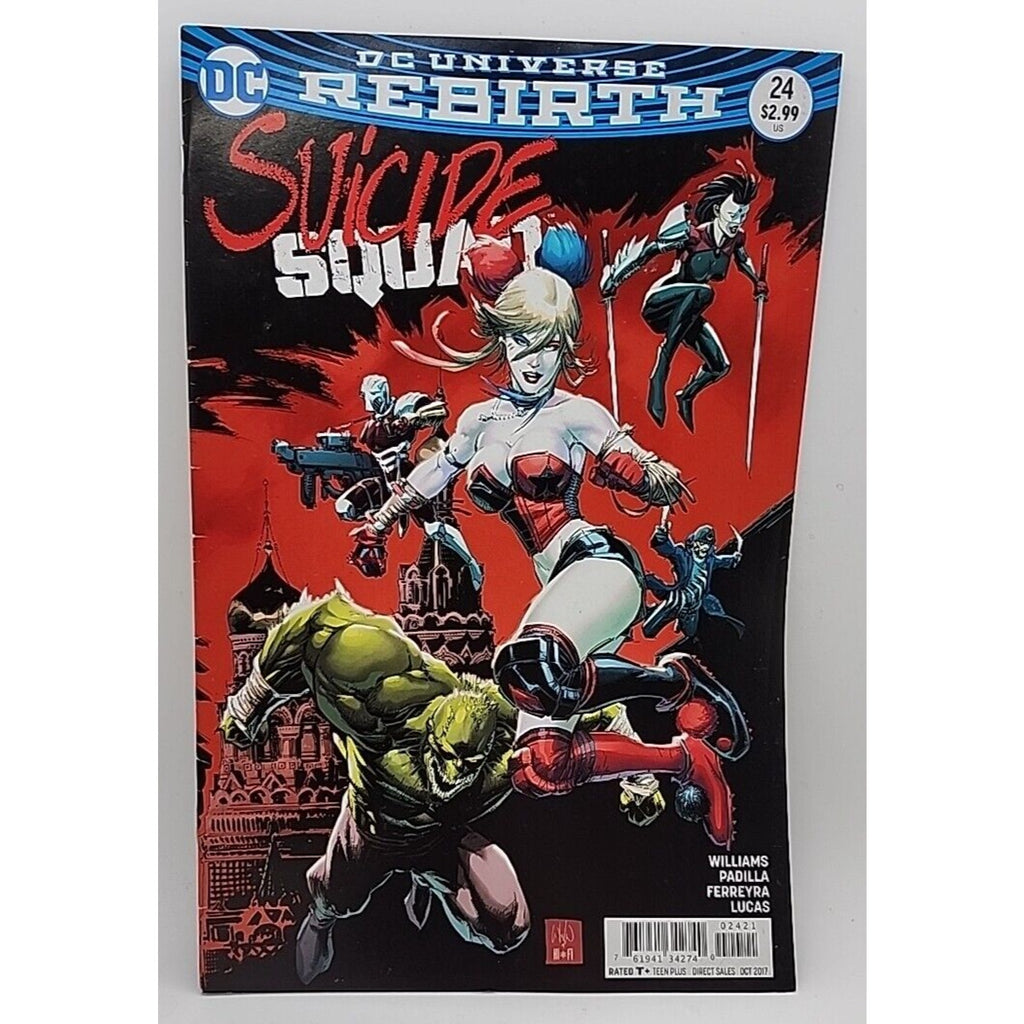 Suicide Squad #24 Cover B Harley DC Universe Rebirth 2017 DC Comics