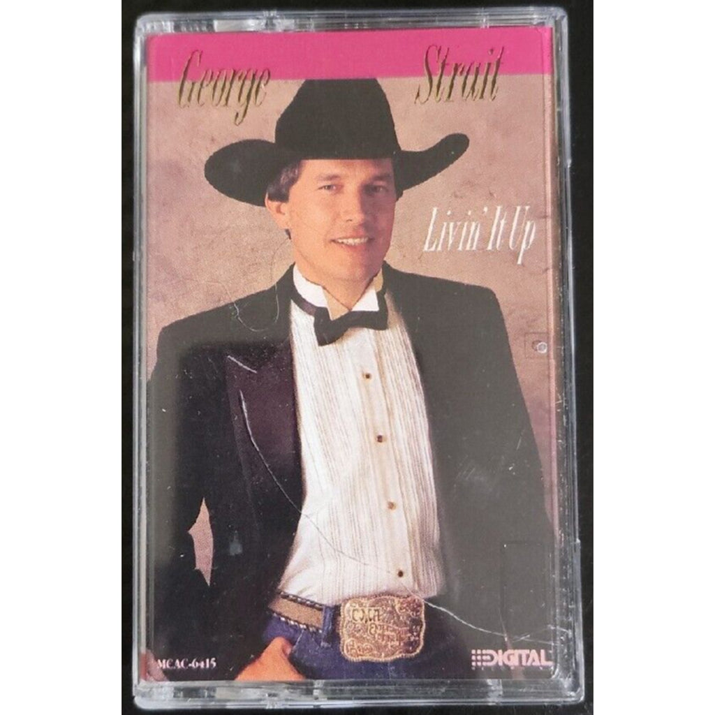 George Strait - Livin' It Up (Cassette)
