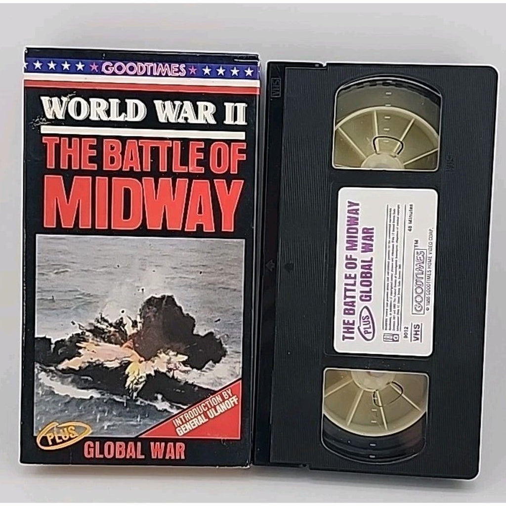 Good Times The Battle of Midway/Global War (VHS)