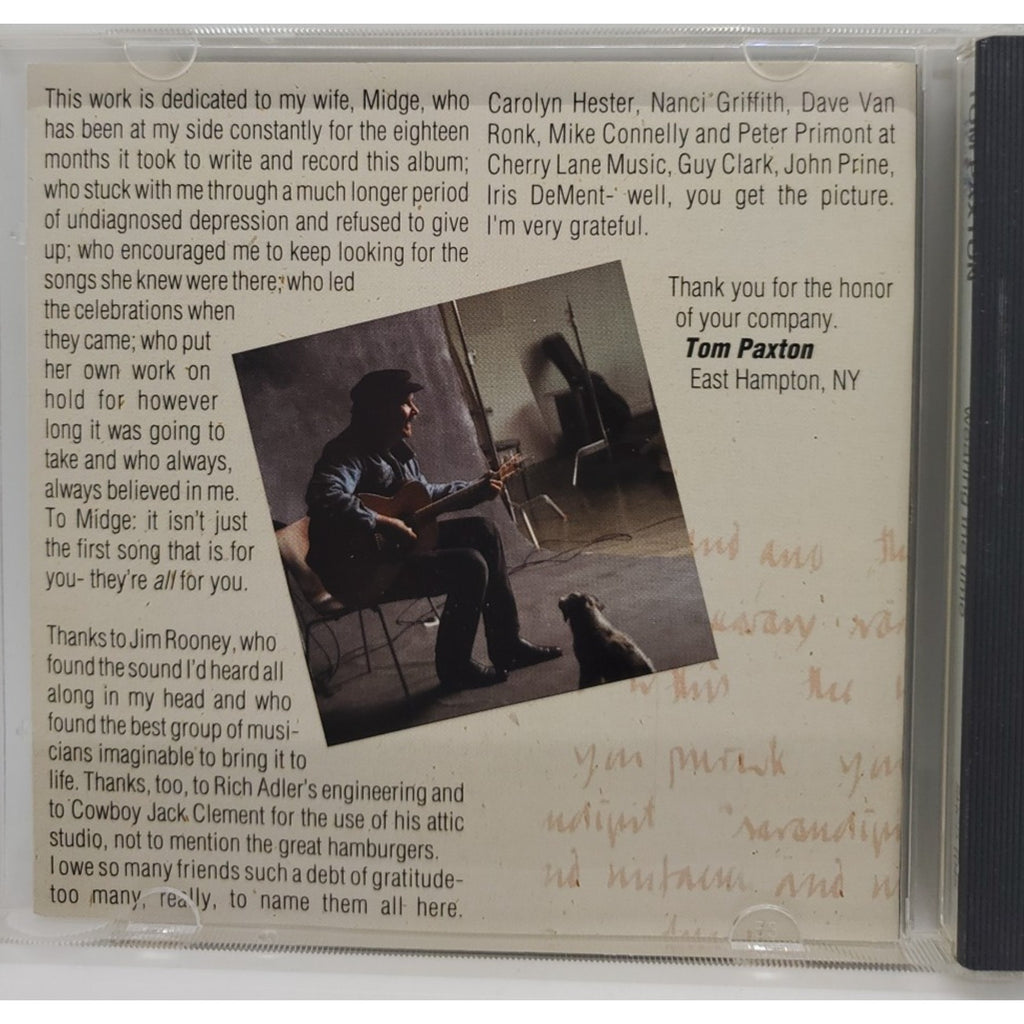 Wearing the Time by Tom Paxton (CD, 1994)