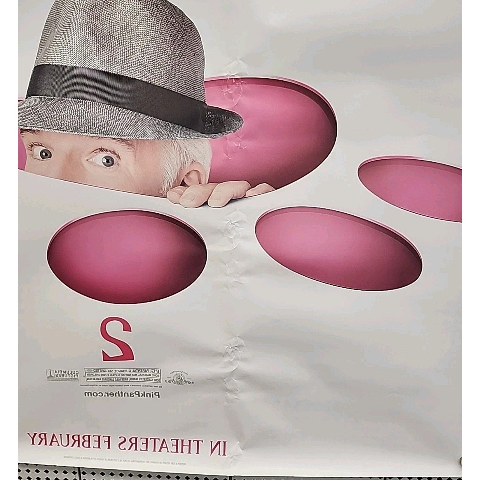 The Pink Panther 2 Movie Poster 27x40 D/S Jean Reno Lily Tomlin Steve Martin