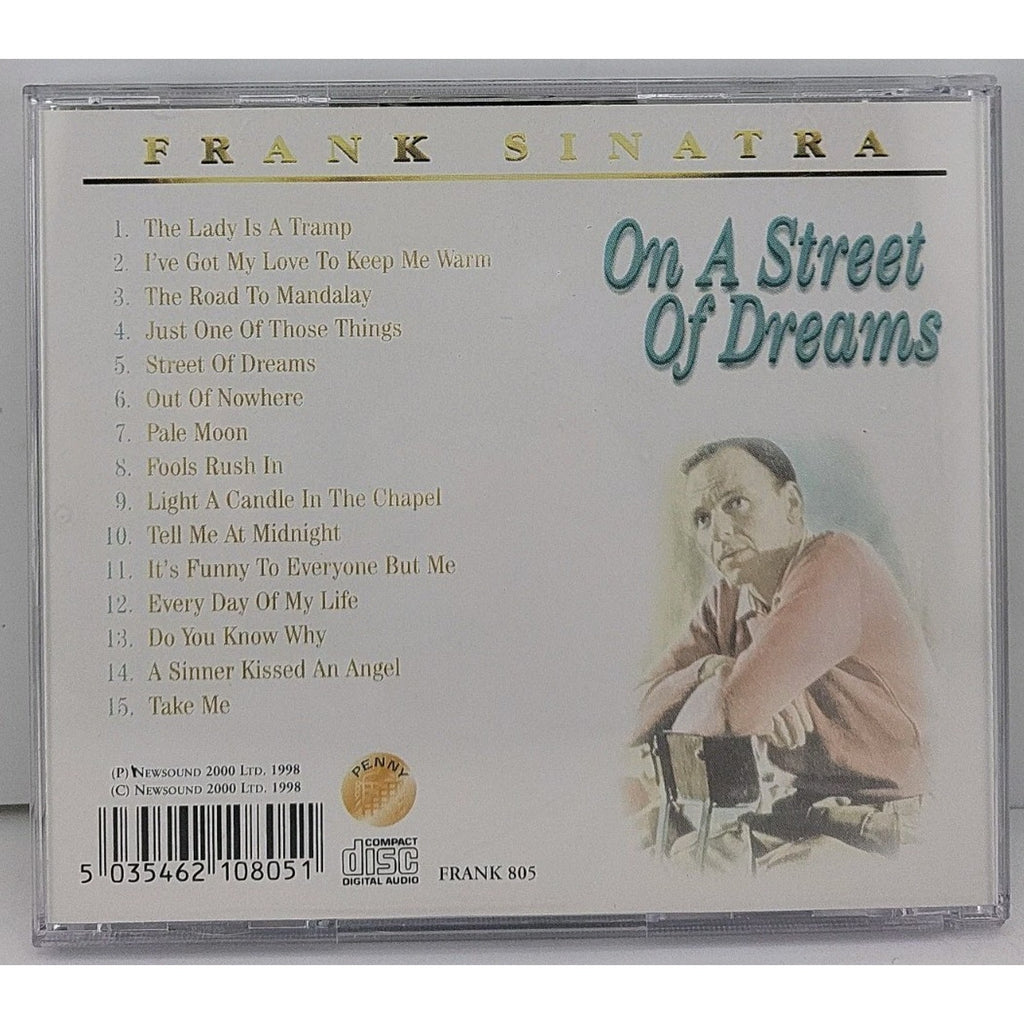 Frank Sinatra - On A Street Of Dreams CD 1998 Jazz Vocals Newsound