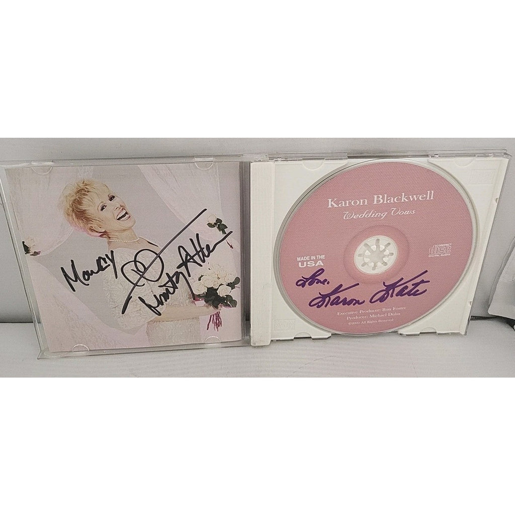 Karon Blackwell - Wedding Vows CD 1997 Signed