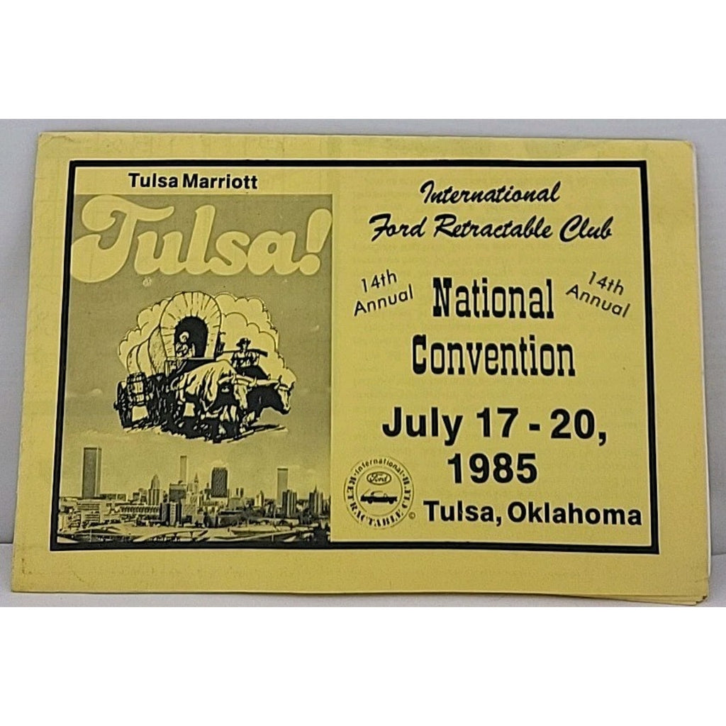 International Retractable Club - National Convention July 17-20 1985