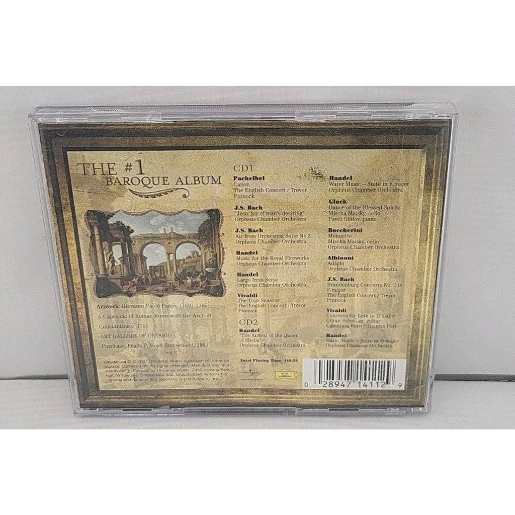 The #1 Baroque Album CD 2 Disc