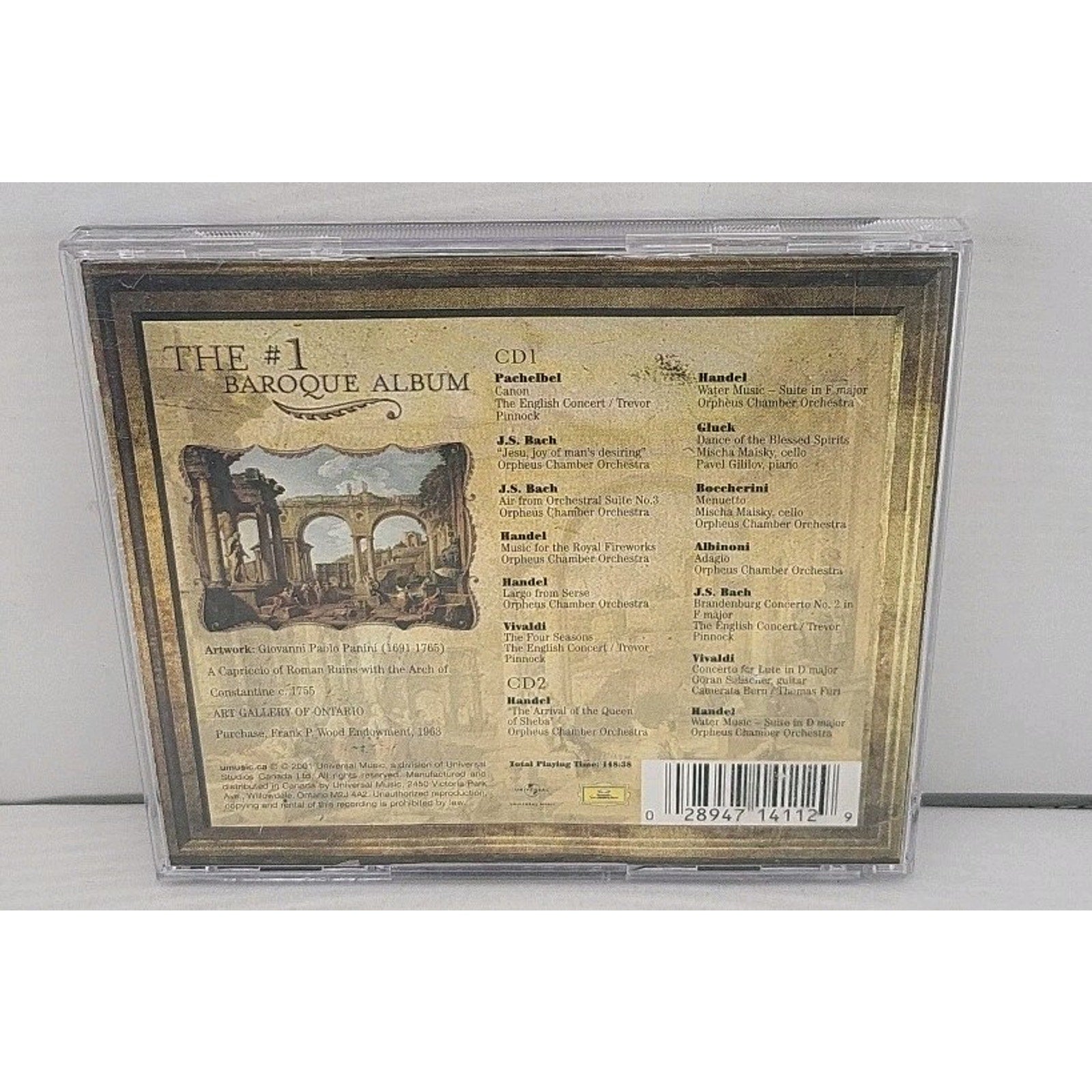 The #1 Baroque Album CD 2 Disc