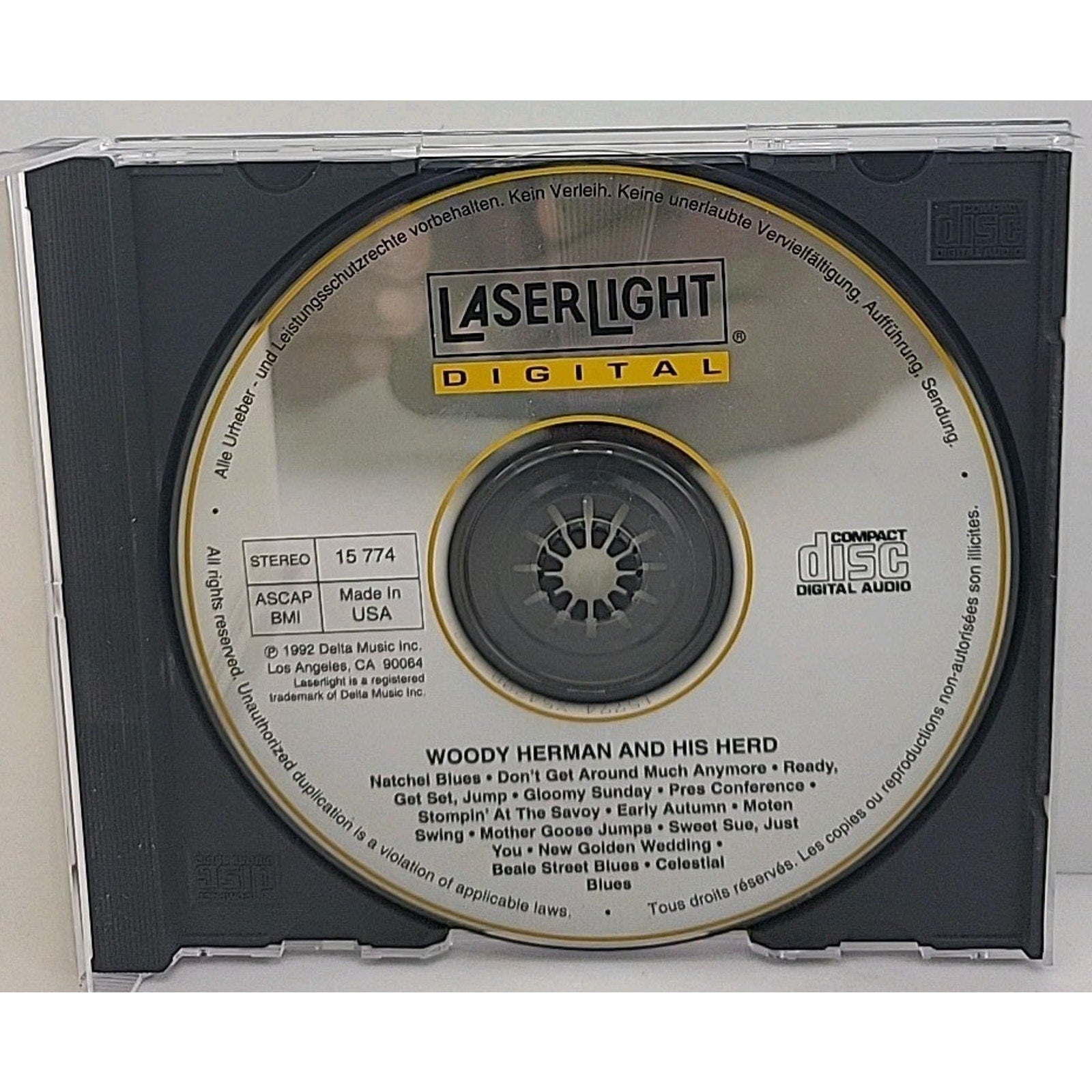 Ready-Get Set-Jump by Woody Herman & His Orchestra (CD, Feb-1992, Laserlight)
